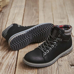 DECARSDZ Men's Outdoor Casual Boots Hiking Shoes DK-B-1005